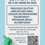 PROCESSO SELETIVO PBA - EDITAL Nº03