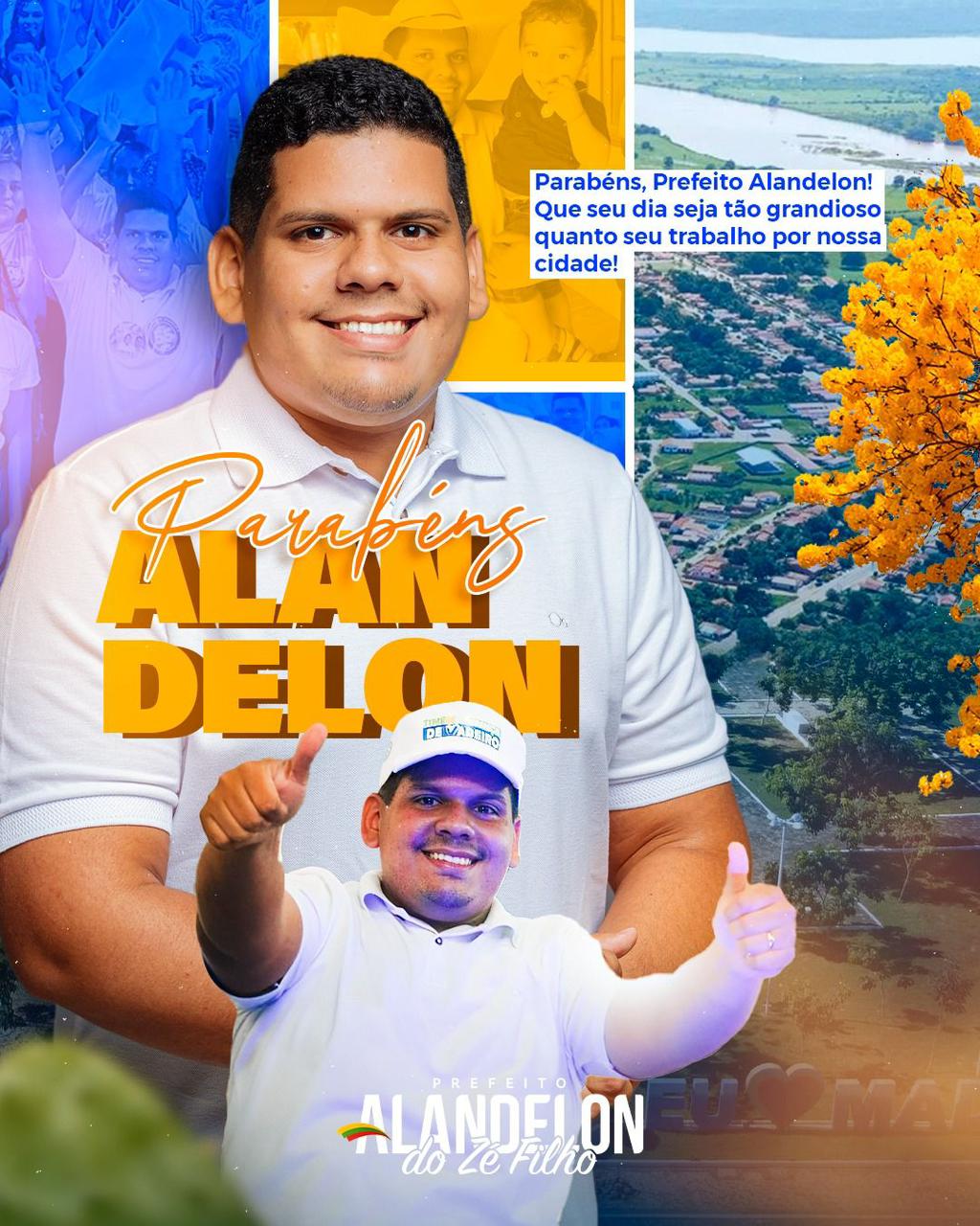 Feliz Aniversário Prefeito Alandelon
