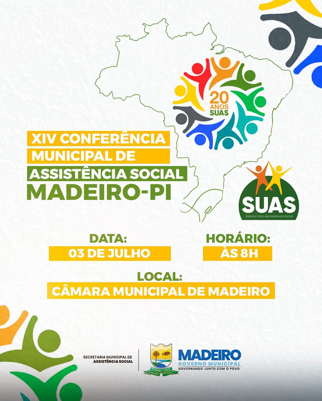 XIV CONFERÊNCIA MUNICIPAL DE ASSISTÊNCIA SOCIAL DE MADEIRO-PI